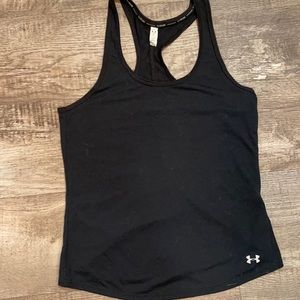 Under Armour black runners tank